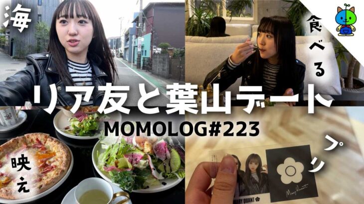 【vlog】久しぶりに会う小学校からの友達と葉山の映えカフェに行く休日【MOMOLOG_223】